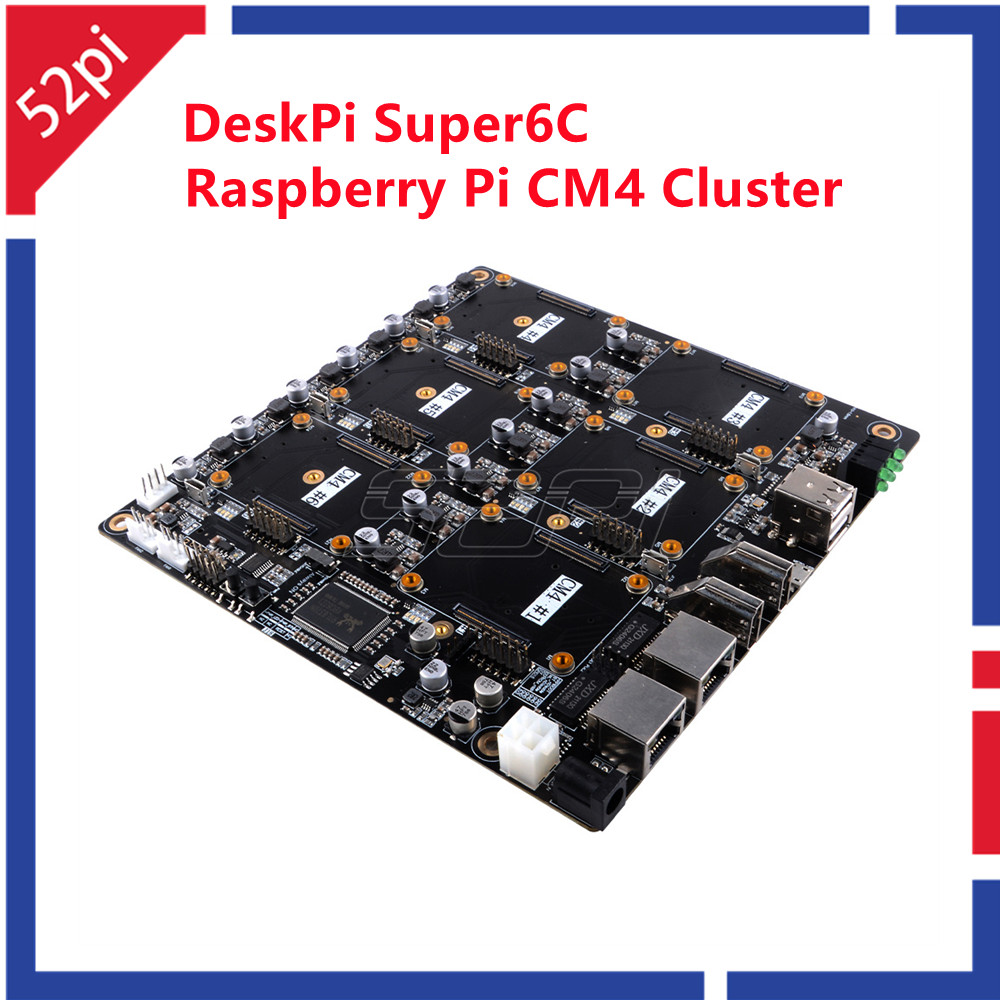 Deskpi Super6C - 52Pi Mới DeskPi Super6C Raspberry Pi
