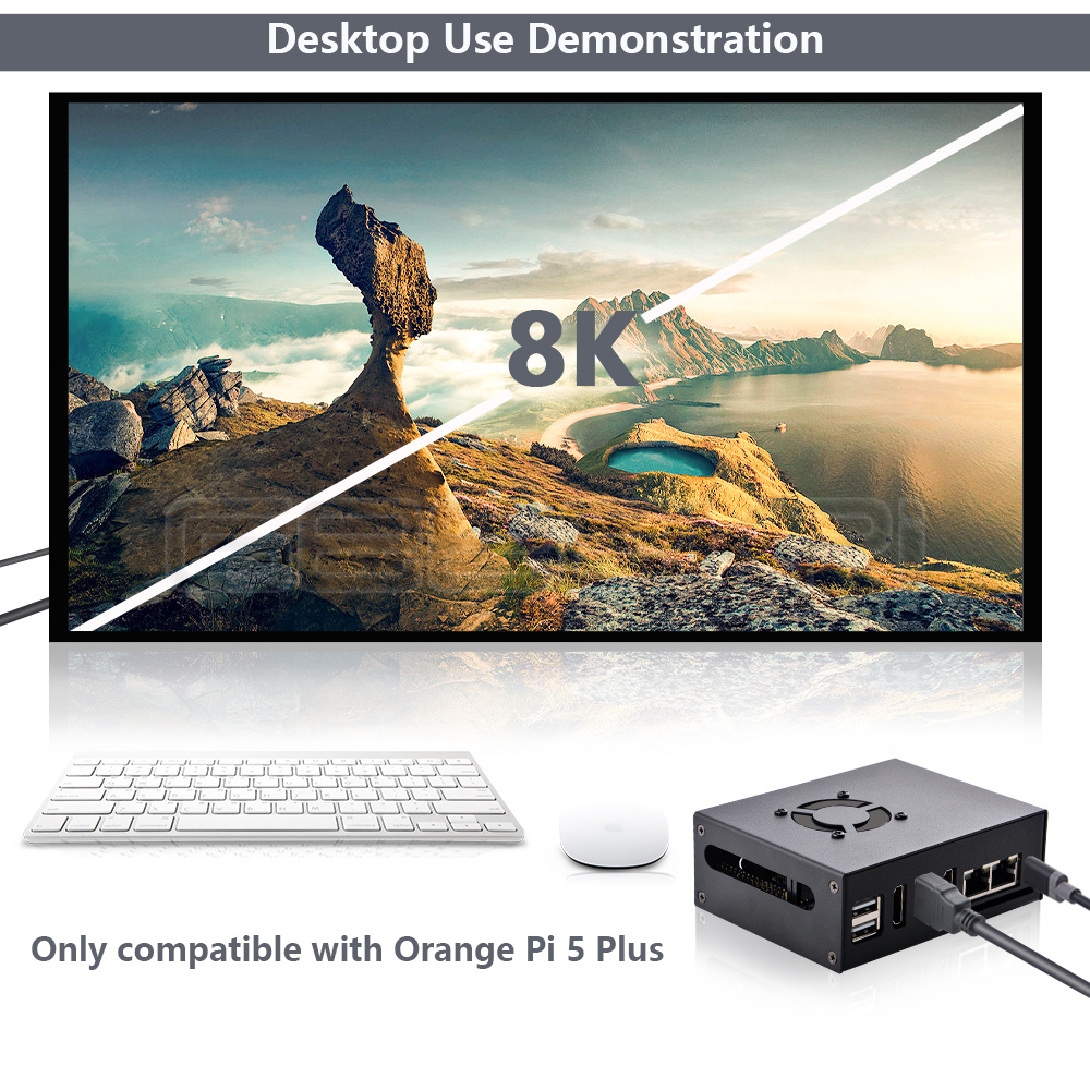 GeeekPi Orange Pi 5 Plus Case  - đánh giá và giá Orange Pi 5 Plus 32Gb